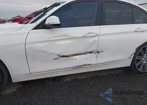 2014 BMW 328D xDrive z USA, uszkodzony, nr VIN WBA3D5C52EKX97351